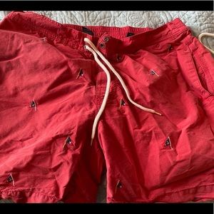 Mens Polo by Ralph Lauren Swim Trunks Size M
